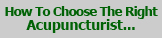 Acupuncture Washington